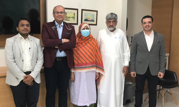 Successful cardiac procedure saves a 36-year-old cancer patient from life threatening emergency at Zulekha Hospital Dubai