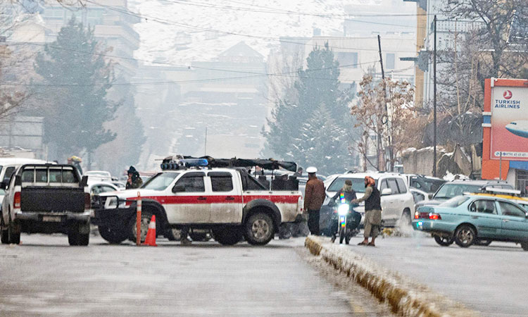 Suicide blast outside Afghan foreign ministry in Kabul kills 20