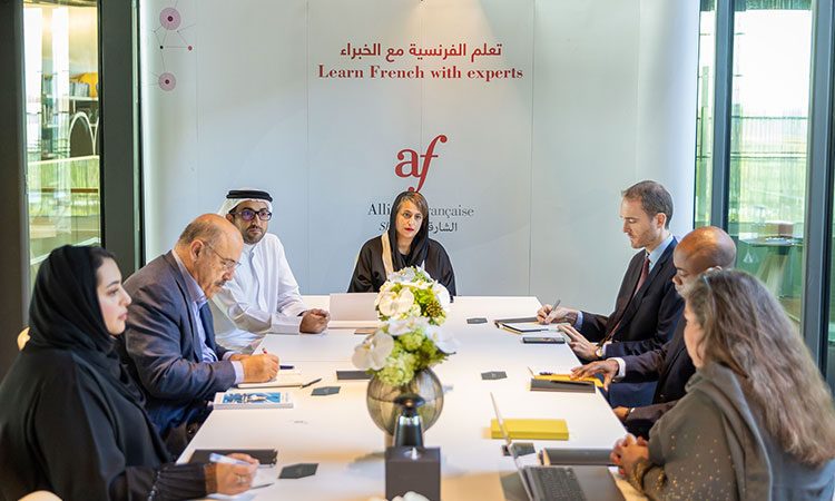 Sheikha Hoor highlights Sharjah's heft as a hub for learning French