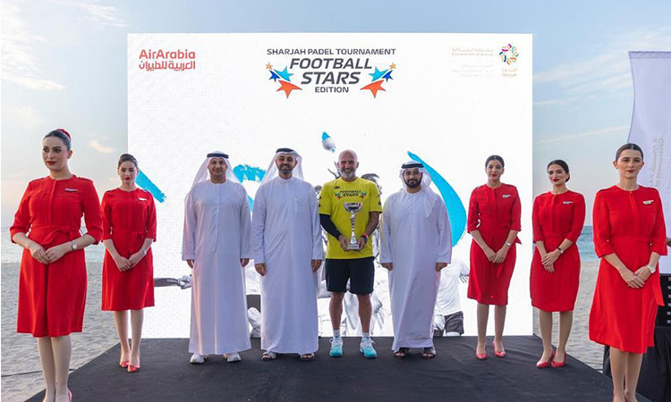 Sharjah Padel Tournament’s football stars edition concludes 