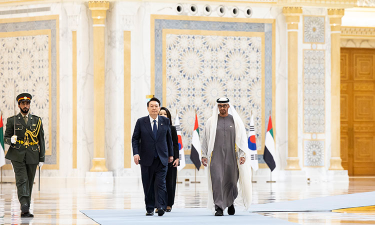 UAE President, South Korean leader discuss bilateral cooperation