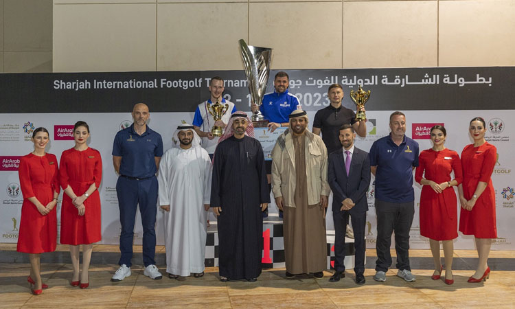 Top-ranked Clarke emerges winner at Sharjah International Footgolf tourney