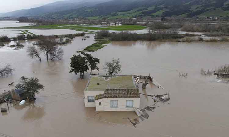 Biden declares emergency for California due to winter storms