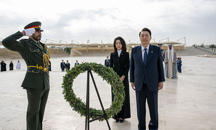 South Korean President Yoon Suk visits Wahat Al Karama