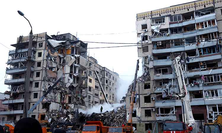 Death toll in Russian strike on Ukrainian building up to 35