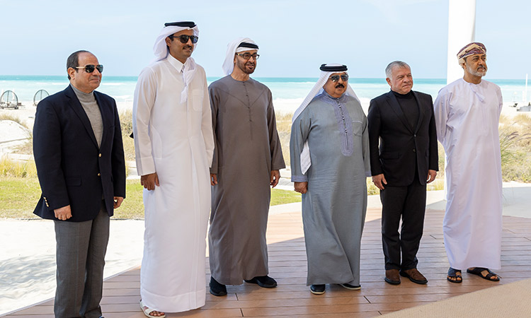 UAE President, leaders of GCC nations, Jordan and Egypt discuss prosperity, stability in region