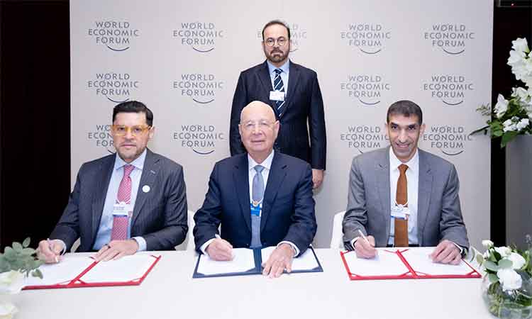 UAE signs international cooperation agreements during WEF