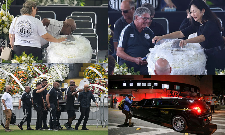 Brazil begins paying final respects to football giant Pele