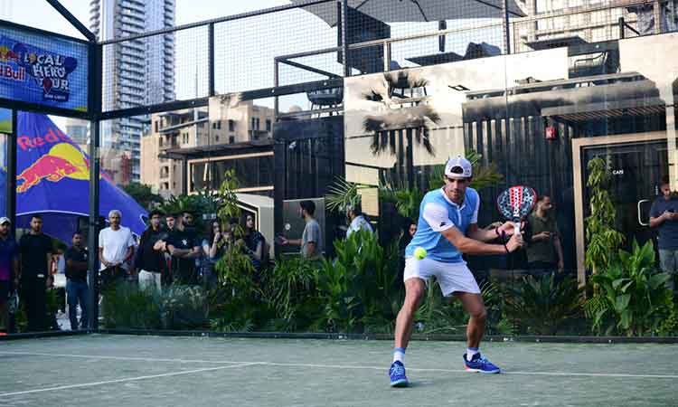 World number one Lebron lauds rising popularity of padel in UAE