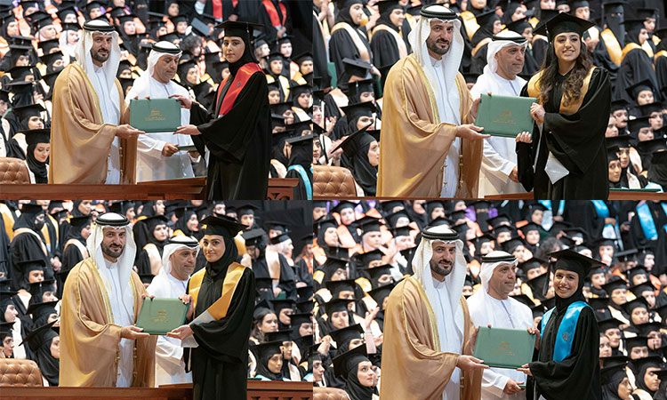 Sultan Bin Ahmed attends graduation of 'Silver Jubilee batch' at University of Sharjah 