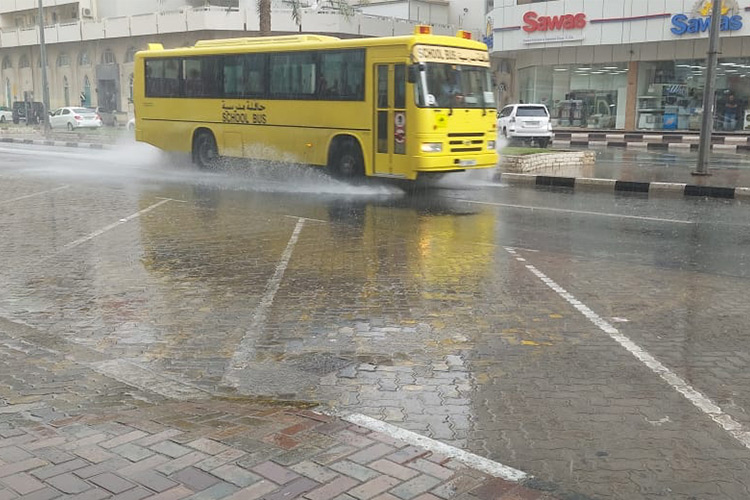 VIDEO: Hailstorm and rain lash UAE, temperature drops significantly across the country