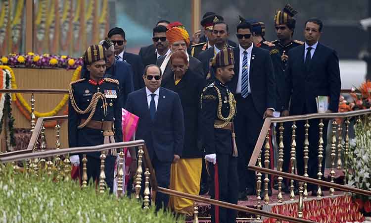 India marks Republic Day with Egyptian leader Sisi as chief guest