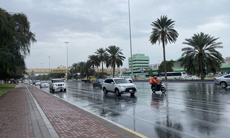 Rain continues as unstable weather prevails across UAE