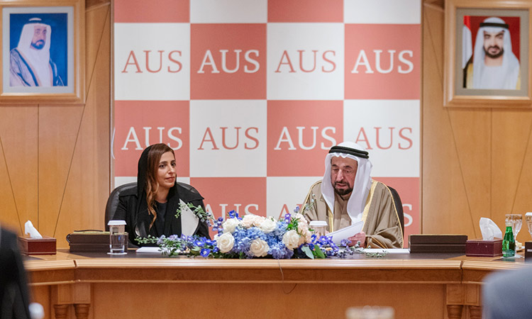 Sheikh Sultan appoints Sheikha Bodour chair of American University of Sharjah's Board of Trustees