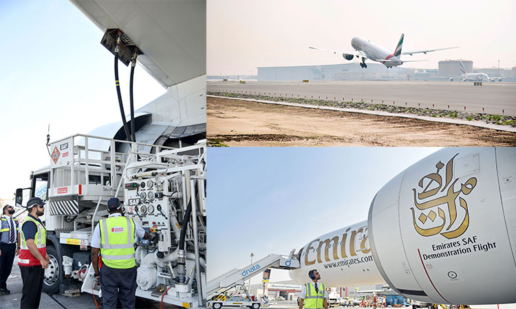 VIDEO: Emirates operates demonstration flight powered with fully Sustainable Aviation Fuel