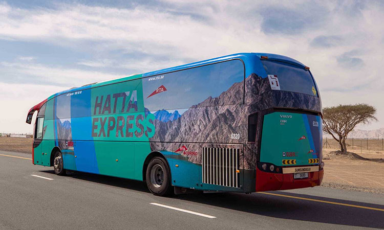 RTA launches express and tourist bus routes to support public transport network to Hatta