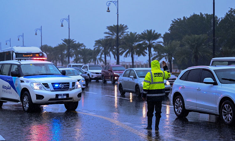 Sharjah Police ready to deal with unstable weather conditions