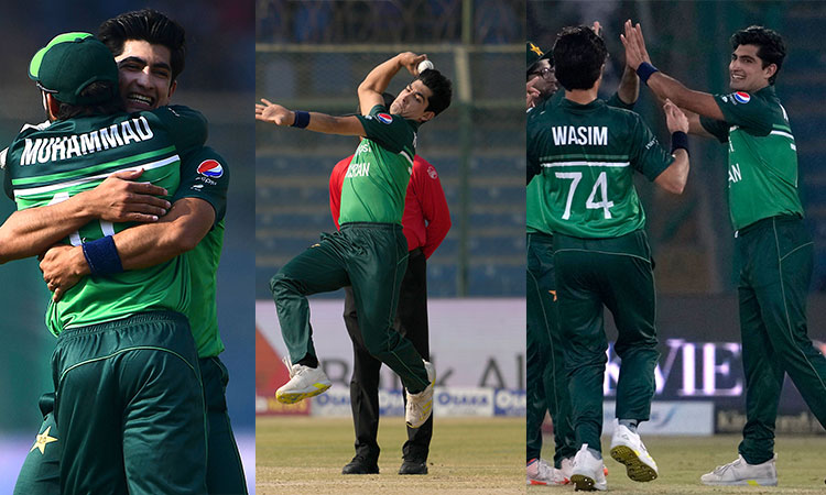  Naseem takes five as Pakistan thump New Zealand in first ODI 