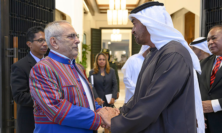 UAE, East Timor leaders discuss relations 