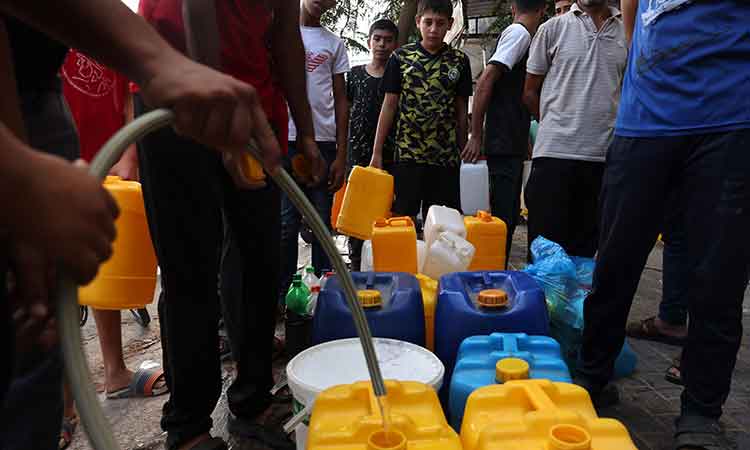 Over 2 million Gazans could die of thirst, warns UN