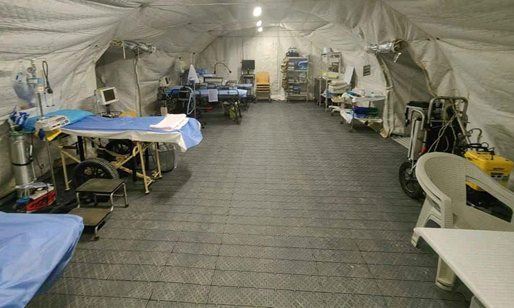 UAE opens mobile hospital to treat quake-affected people in Afghanistan