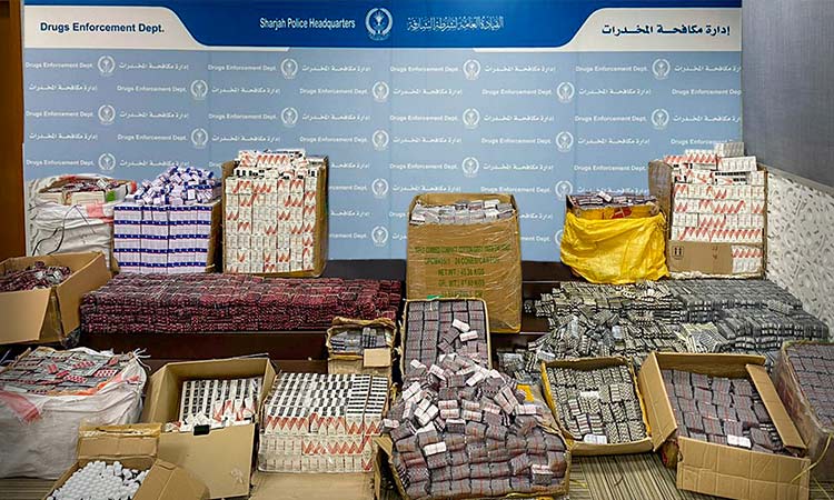 Sharjah Police thwart attempt to bring in narcotic drugs worth Dhs14 million