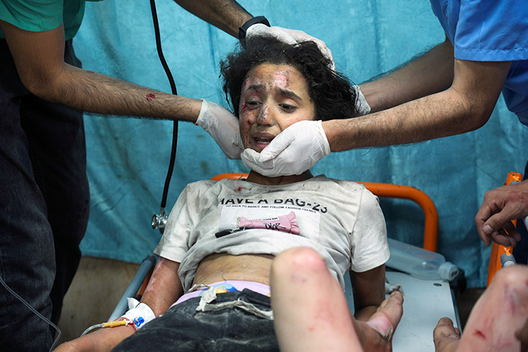 VIDEO: At least 500 killed in Israeli airstrike on Al-Ahli Baptist Hospital in Gaza