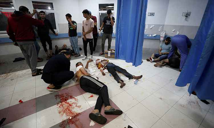 Outrage, condemnation over deadly Gaza hospital strike