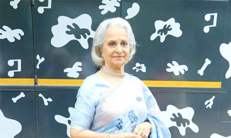 Bollywood's living legend Waheeda Rahman honoured with Dada Saheb Phalke award