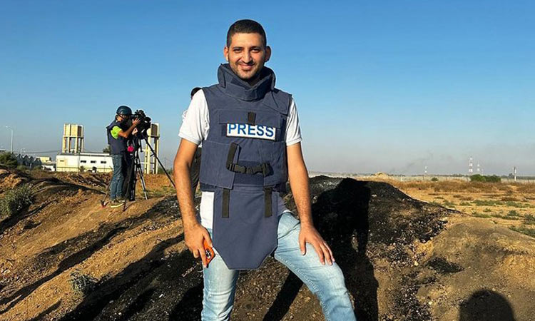 Palestinian journalist killed in Israeli airstrike in Gaza City