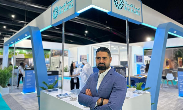 UAE brand Ma Hawa showcases ‘water from air’ technology 