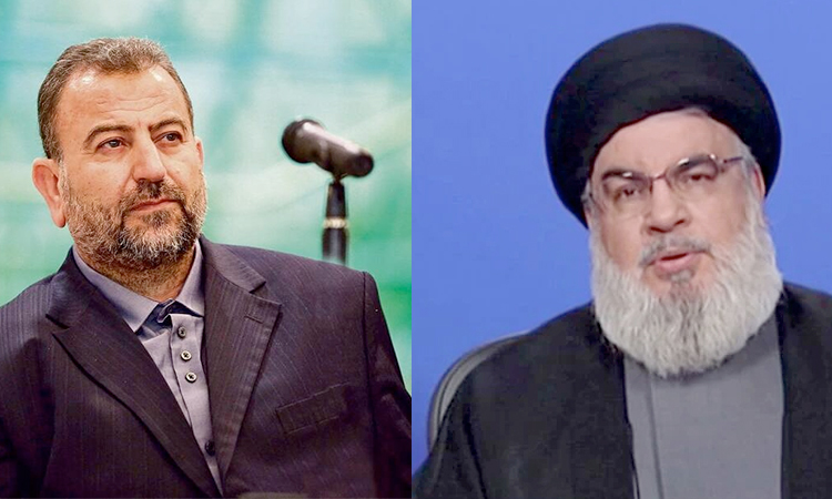 Hezbollah chief meets top Palestinian leaders