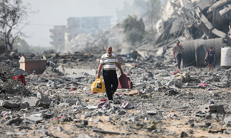 Israel bombards Gaza as Putin warns conflict could spread beyond Middle East