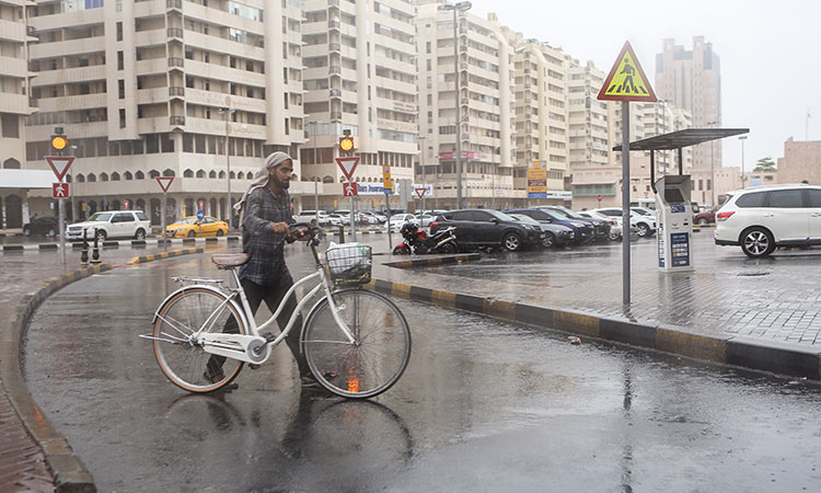 Rain, hail hit parts of UAE, lowest temperature recorded at 14.8°C