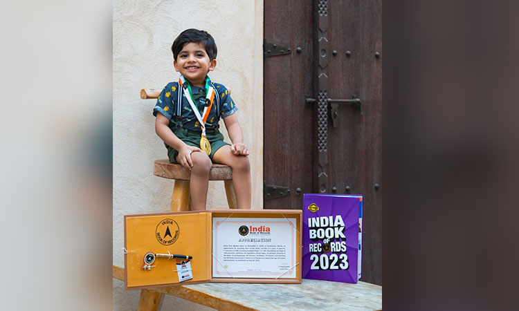 Sharjah-based toddler Emin identifies flags of 195 countries, enters record books