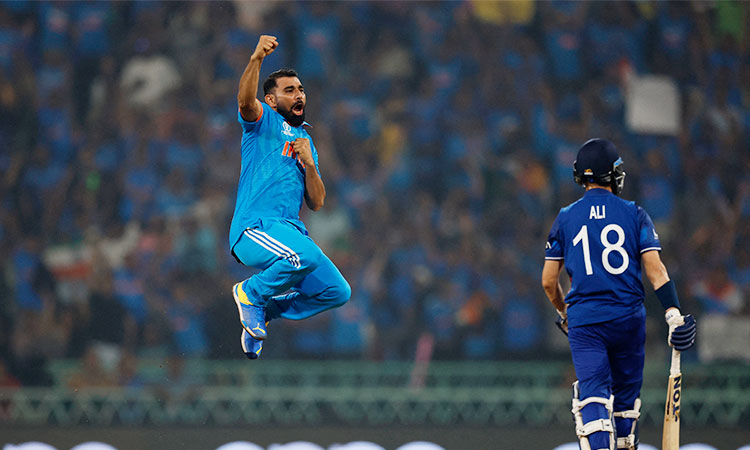 Shami stars as India hammer woeful England at World Cup 