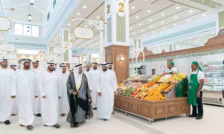 Sharjah Ruler Sheikh Sultan inaugurates Souq Al Jubail in Al Dhaid