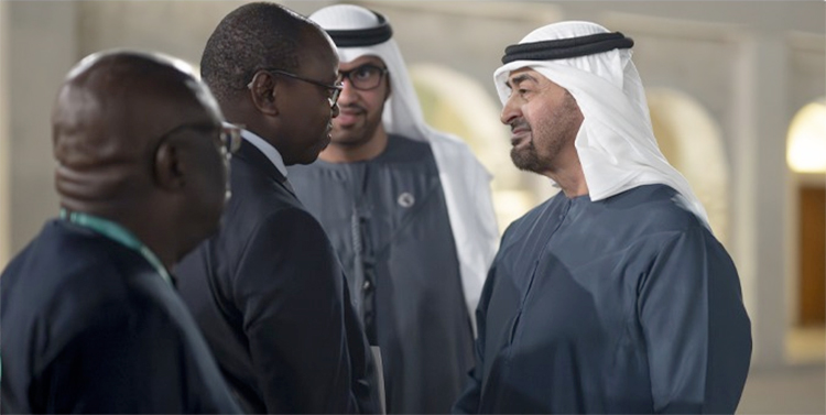 UAE President meets with participants in Pre-COP ministerial meetings