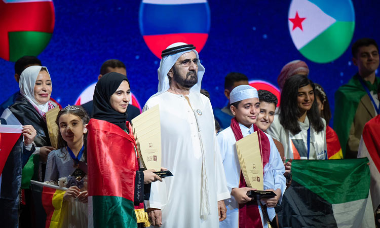 Mohammed honours Qatar's  Abdullah and UAE's Amnah as joint Arab Reading Champions 2023