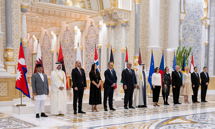 UAE President Mohamed Bin Zayed receives credentials of foreign ambassadors