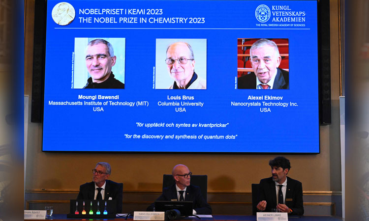 Trio wins Nobel Chemistry Prize for quantum dots