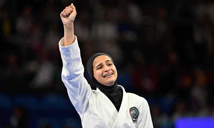 UAE’s Asma Alhosani made history on Friday as the country’s first woman to secure a gold medal at the Asian Games