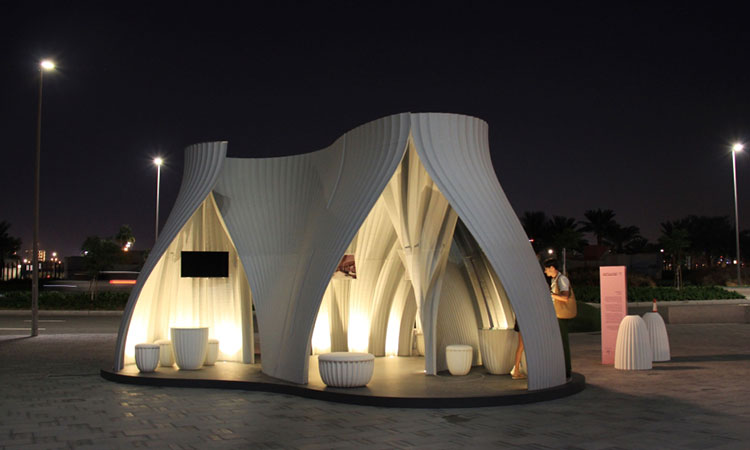 Largest 3D printed exhibition stand displayed in Dubai