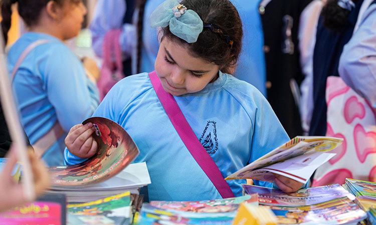 Sharjah Book Fair offers vouchers to students to purchase their favourite books