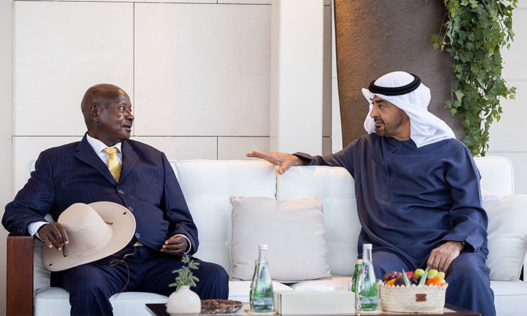 UAE and Ugandan leaders explore ways to strengthen bilateral cooperation