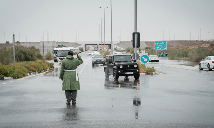 Rainy weather conditions: Dubai Police call on drivers to be cautious 