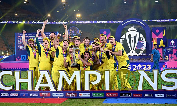 Australia beat India to win cricket World Cup for sixth time as Head hits 137 