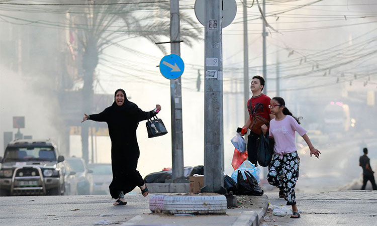 UN says 4 schools sheltering displaced people 'damaged' in Gaza strikes