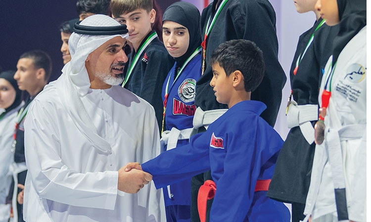 Sheikh Khaled inaugurates 15th Abu Dhabi World Professional Jiu-Jitsu Championship