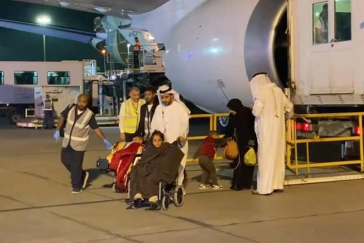 VIDEO: Second batch of wounded Gaza children and their families arrives in Abu Dhabi